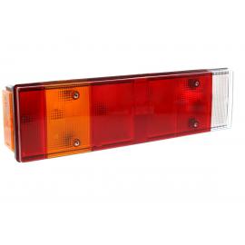 Rear lamp Left with License plate lamp and IVECO rear conn